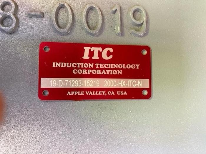 Used 2019 INDUCTION TECHNOLOGY CORPORATION 2000-HX-ITC-N BOX