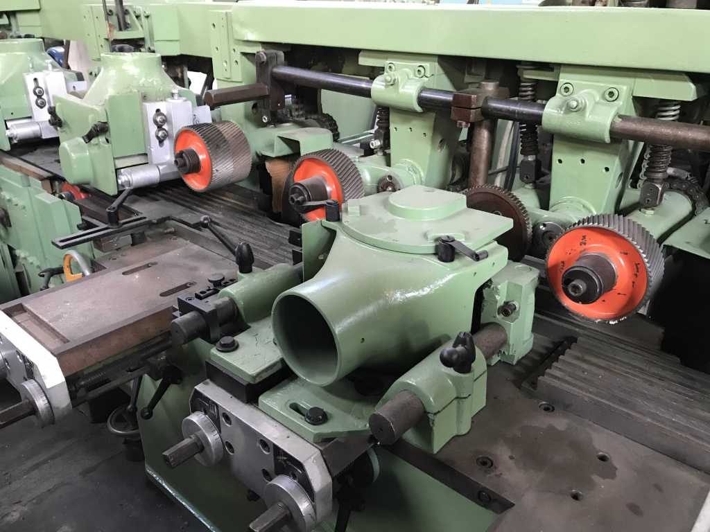 Usato *RISERVATA* Scorniciatrice Weinig Unimat 17N, alberi 7+1