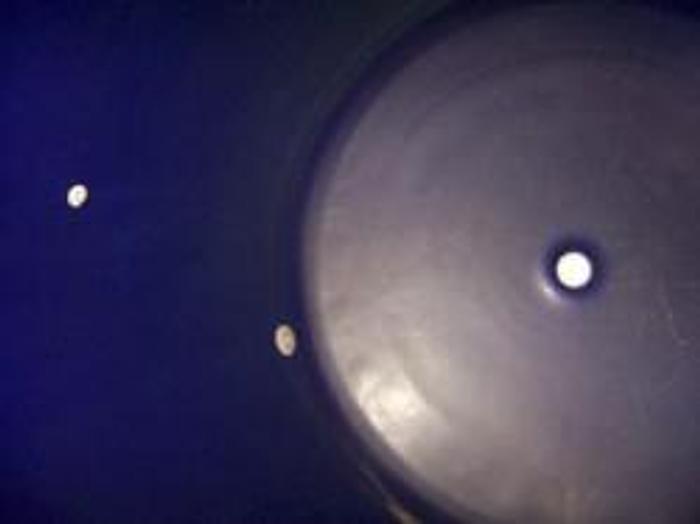 Used Glasscote 500 gallon glass lined storage tank