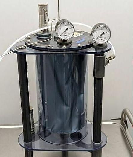 Used QCAL GDX600 MFC + Ritter TG 05 gas meter with memory for gases GSB-S/10