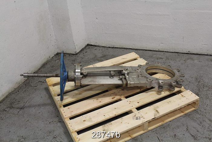 Used FNW  12" Hand Operated Knife Gate Valve #28747