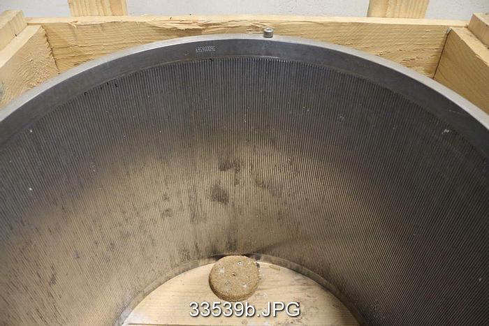 Used Voith VPS 10 Pressure Screen Basket, 0.006" Slots #33539