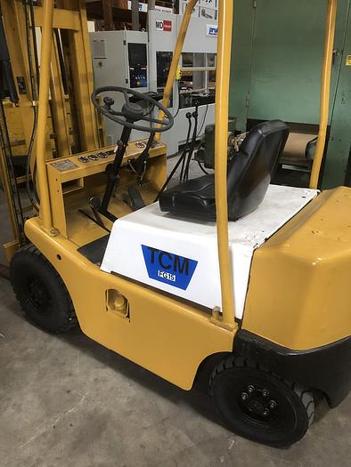 Used TCM FG15N2	, 1,870 LBS. GASOLINE FORKLIFT