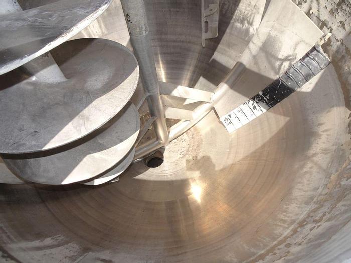 Used Kettle, 300 Gallon, S/st, Jkt, Dbl Agit, JC Pardo #S743096