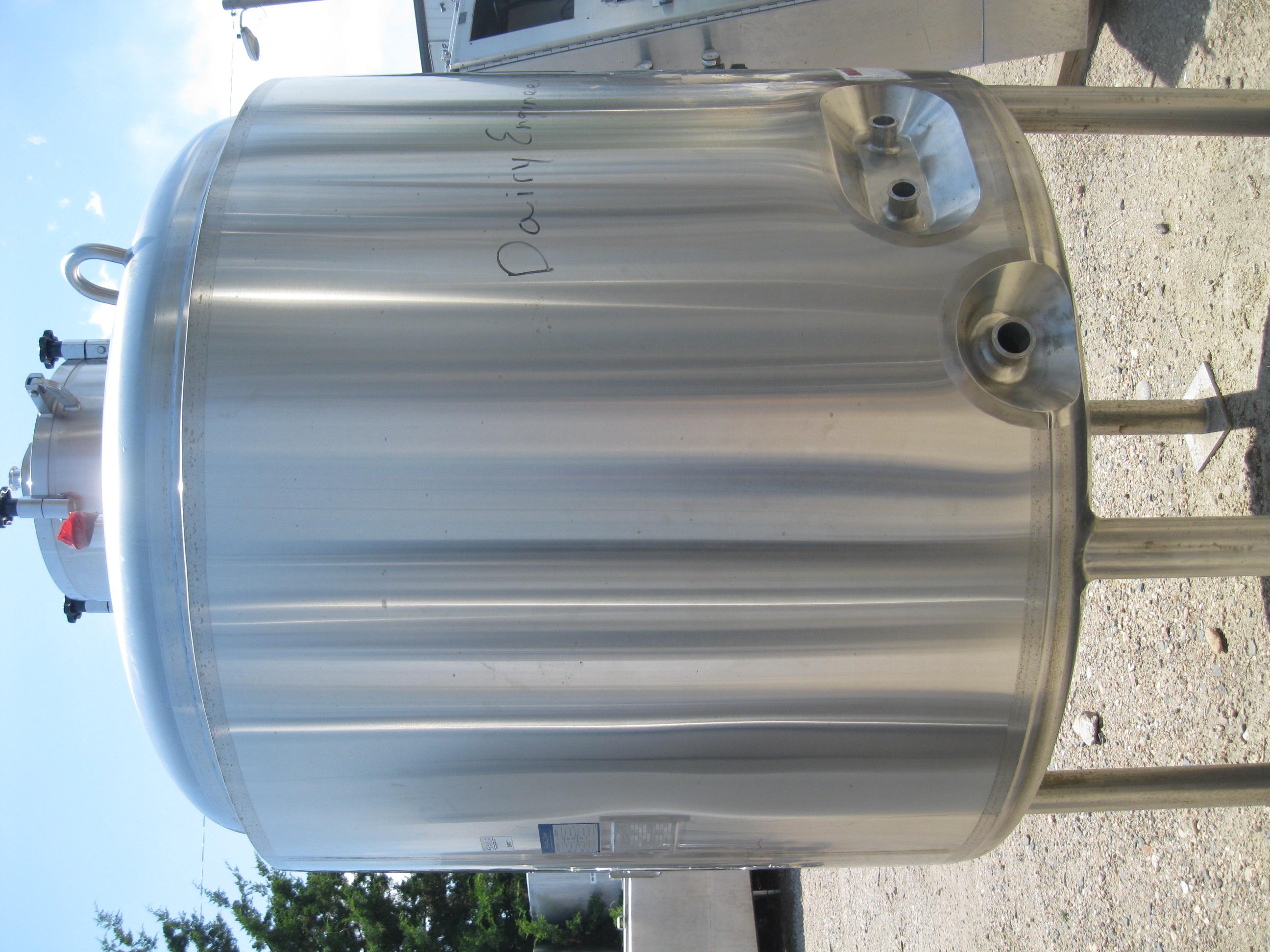 Used 500 GALLON PROCESSOR TANK. MULLER SERIAL 375034
