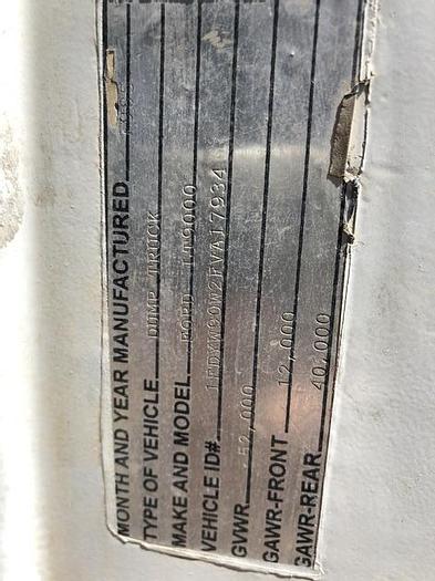 Used HB21242 Texoma 330 mounted on a 1985 Ford LT9000 Texoma 330