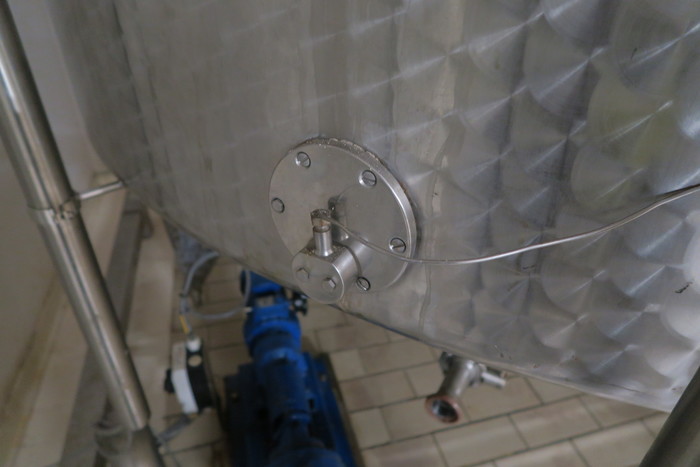 Used AHRENS & BODE 6500l STAINLESS STEEL TANK