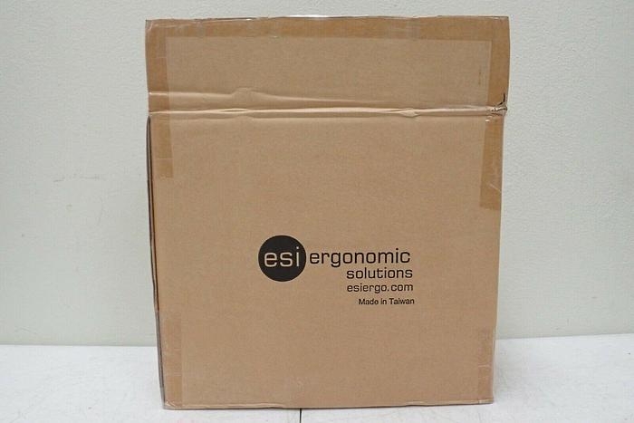 Used Case of 5 esi Ergonomic Solutions 60607-00B Black Finish CPU Carts