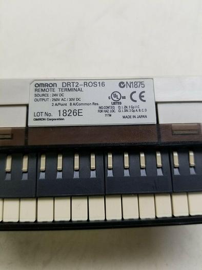 Used OMRON DRT2-ROS16 REMOTE TERMINAL