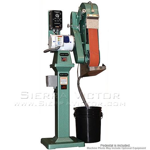 BURR KING Model 960-401 2-Wheel Wet Belt Grinder