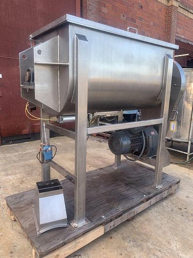 Used Mixer, Ribbon, 25 CF, 304 S/st, 15 HP, HD, #S744324