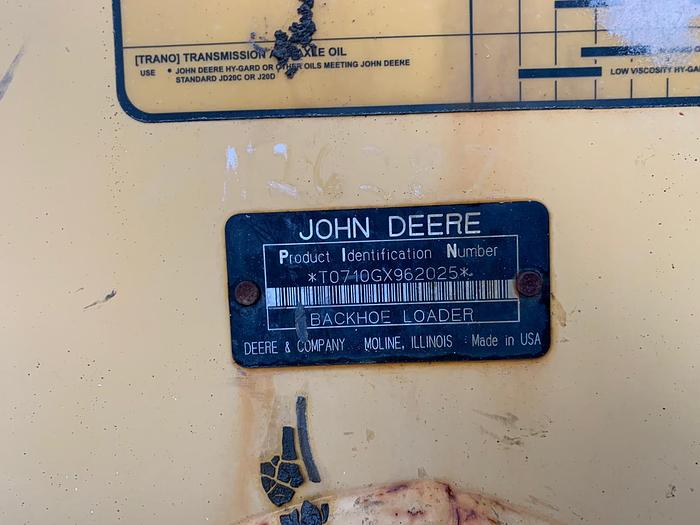 Used 2007 John Deere 710G