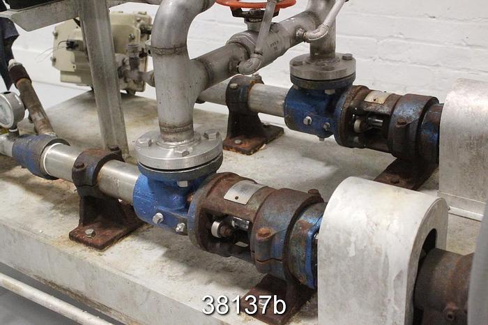 Used National Starch Model PA-326 Starch Pump Skid #38137