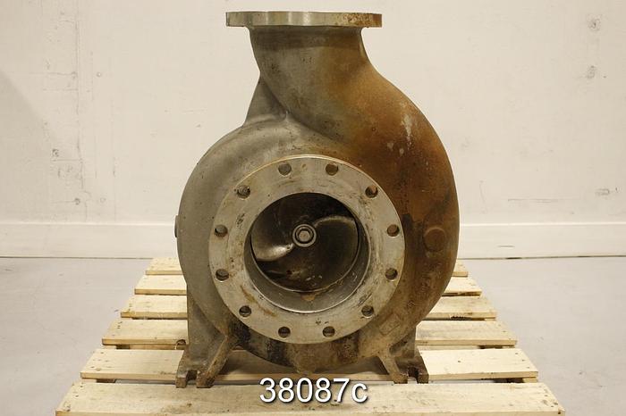 Used Goulds 3175 Pump, 8x10x14, Stainless Steel Casing #38087