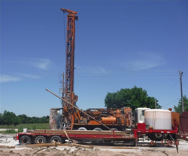Used 2003 Schramm T660 Drill Rig & Sullair 1150/350 Package