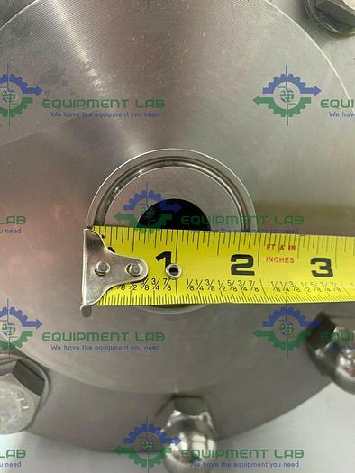 Used Allegheny Bradford HX-3433 Straight Pass SS Shell & Tube Heat Exchanger