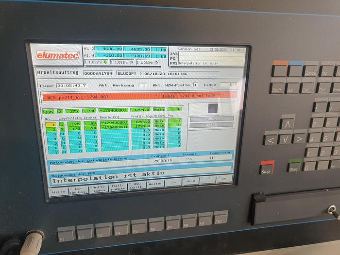 Gebraucht Bearbeitungszentrum Elumatec SBZ 150