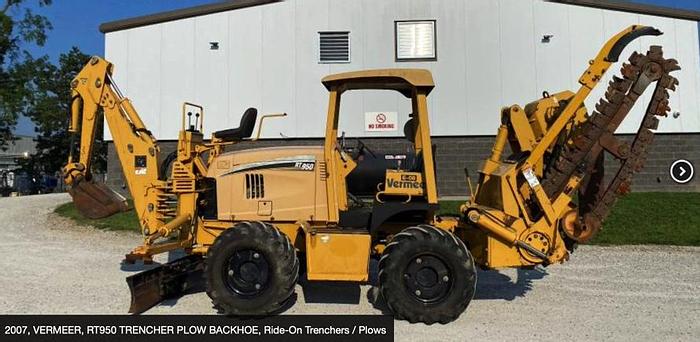 Used 2007 Vermeer Rt950