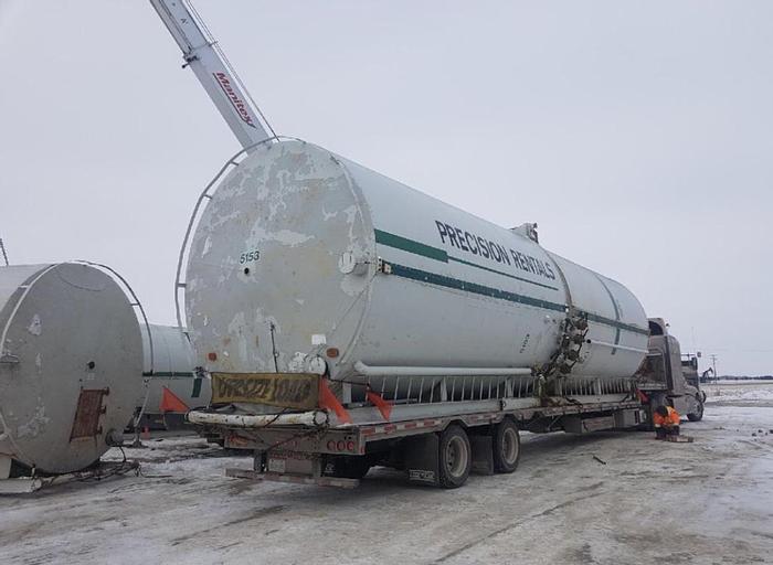 Used 400 BBL Vertical Skidded Tanks