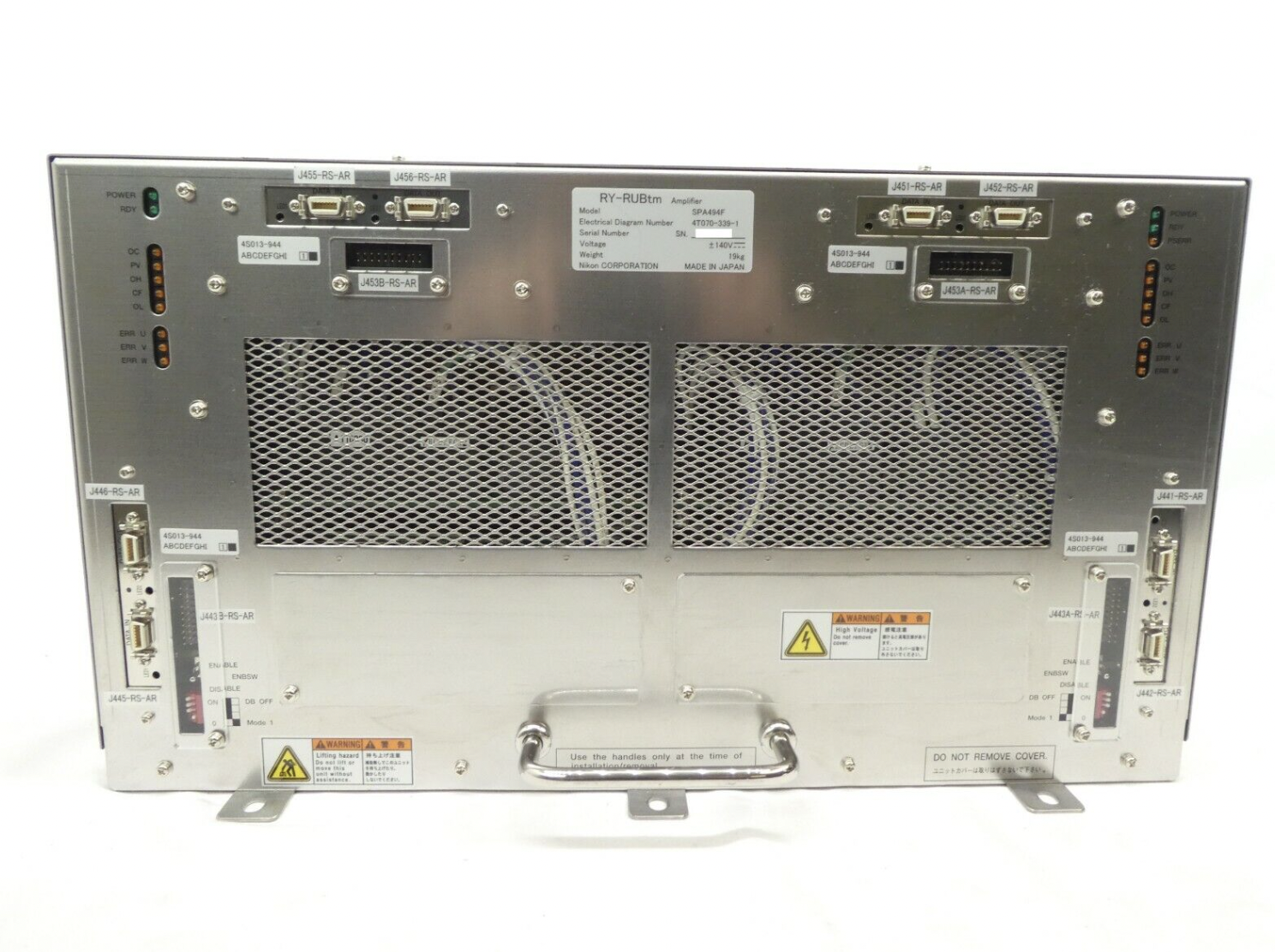 Used Nikon 4T070-339-1 RY-RUBtm Amplifier SPA494F 4S013-944 NSR-S620D Working Spare