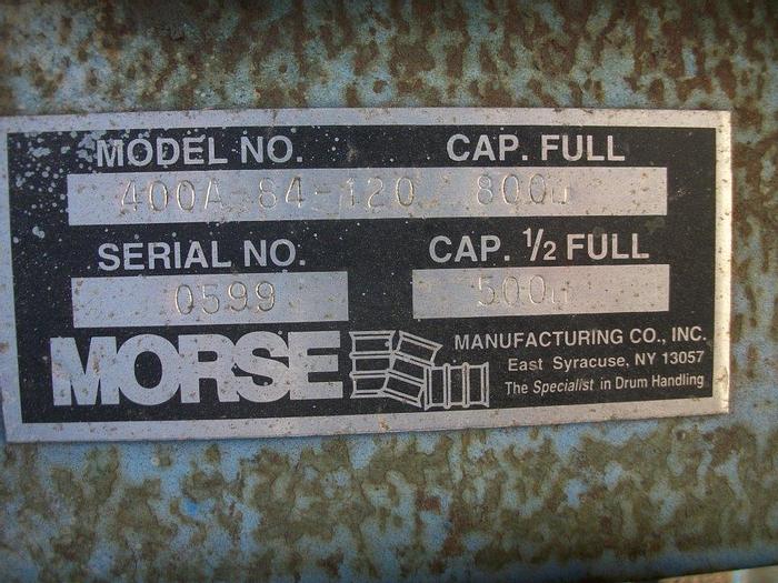 Used Lift, Drum, Morse, Pump, Tilt, C/St, 55 Gallon, #S741399