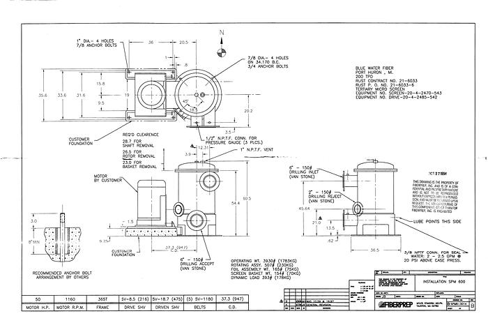 Used 1997 BLACK CLAWSON UV300 #20486