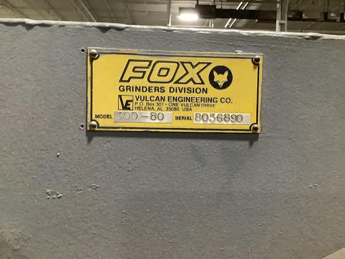 Used FOX SAND BELT GRINDER