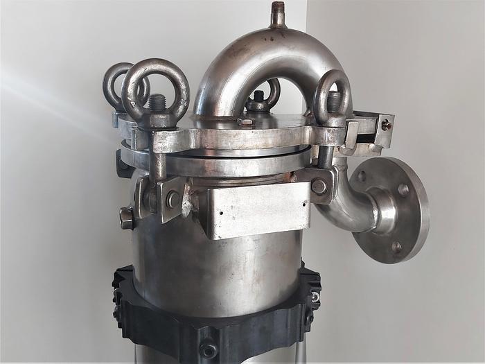 Generalüberholt Edelstahl Beutelfilter, Gr. 1, ca. 17L,  gebraucht - überholt