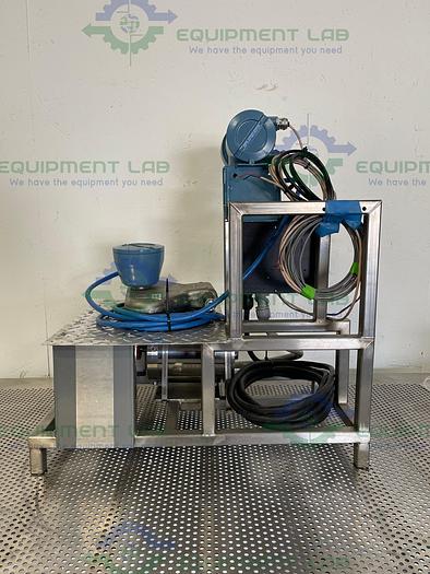 Used Sterling Electric  SIY054MCI Motor w/CMF010 Mass Flow Sensor, 1700R11 Transmitter