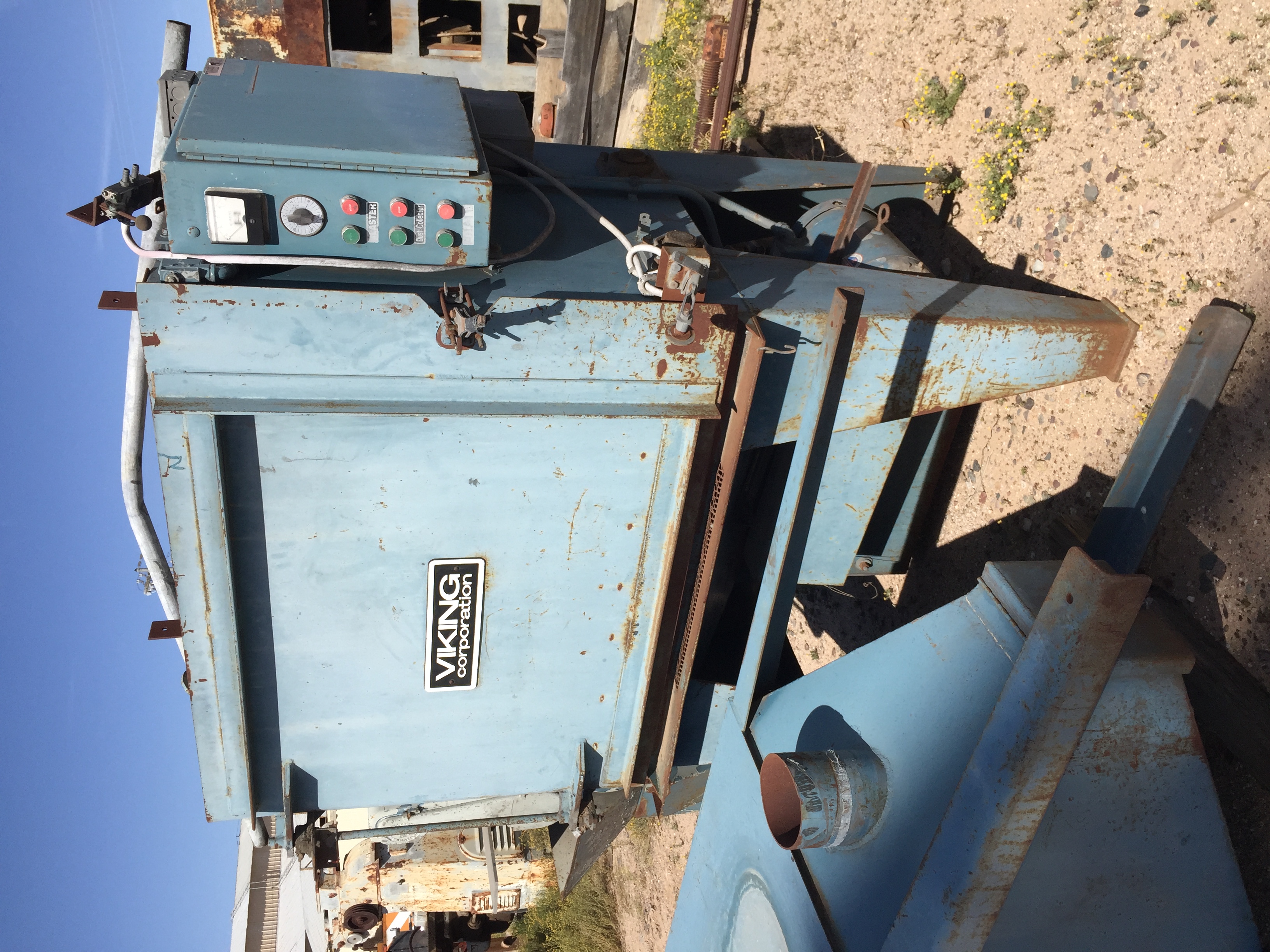 Used Viking Rolling cage blast machine