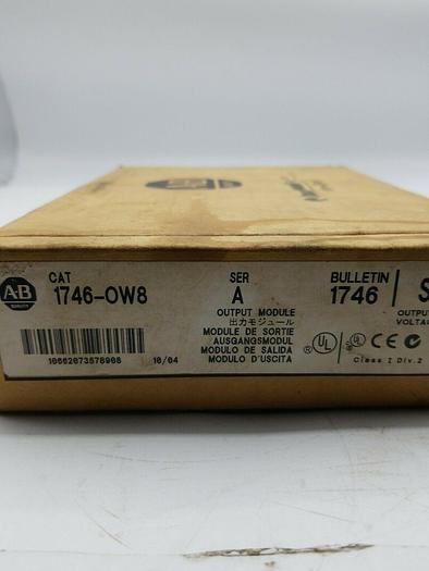 Used Allen Bradley 1746-OW8 SLC 500 Relay Output