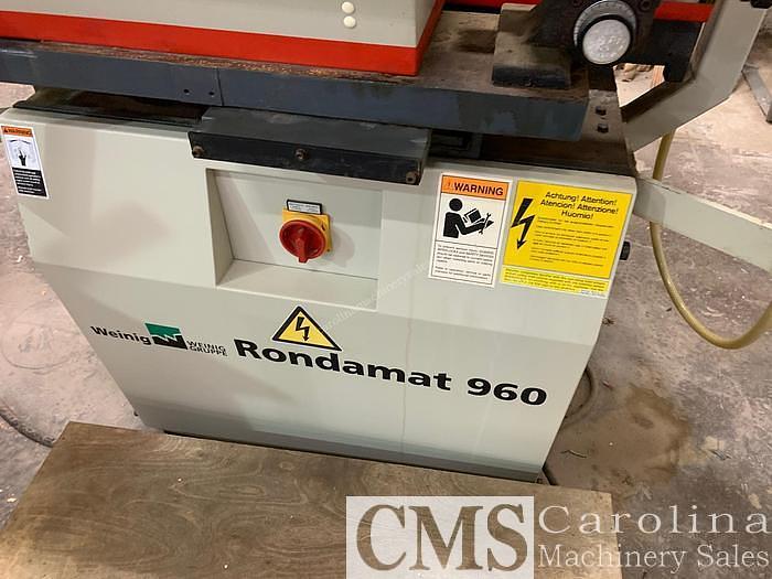 Used 2002 Weinig Rondamat 960 Grinder