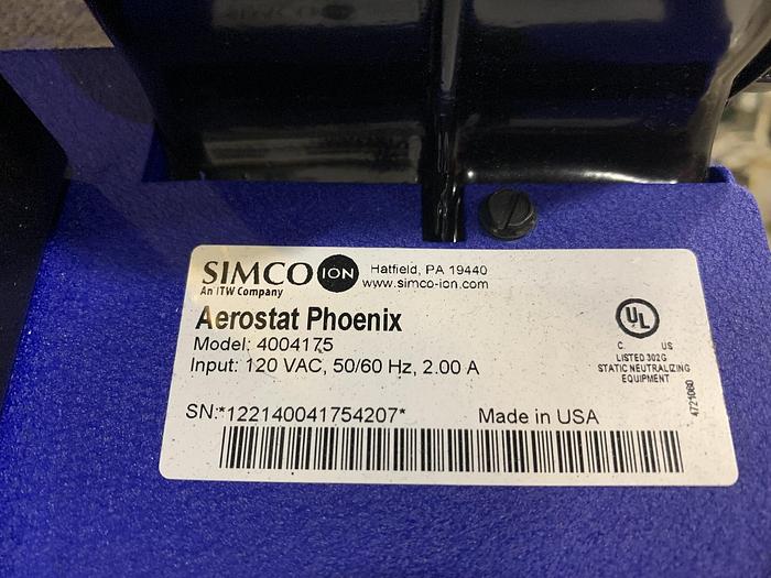 Used 18" WIDE WEBEX MODEL 1251 DUPLEX REWINDER W SIMCO ION BLOWER AND COGNEX CAMERA