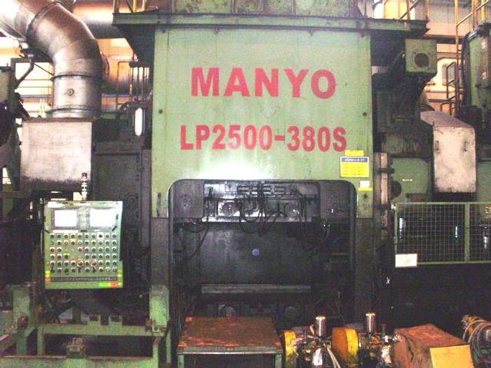 Used Press Hot Forging Manyo LP2500-380S