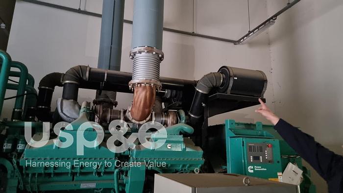 Used 2 MW 2009 New Cummins C2000D6 Diesel Generator Sets