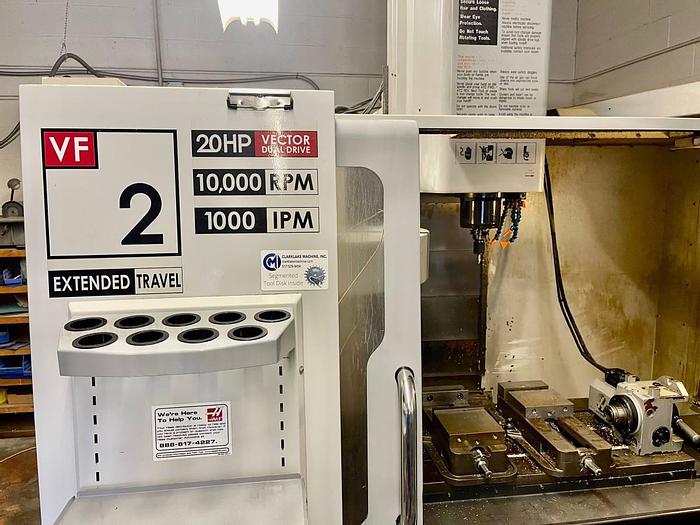 Used 2006 HAAS VF-2 4-Axis CNC Vertical Machining Center