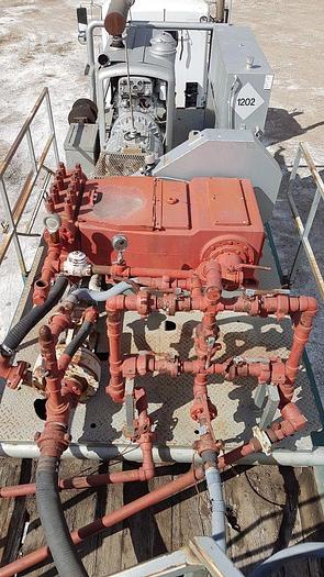 Used 1978 Hi-Boy Oilfield Pump Trailer