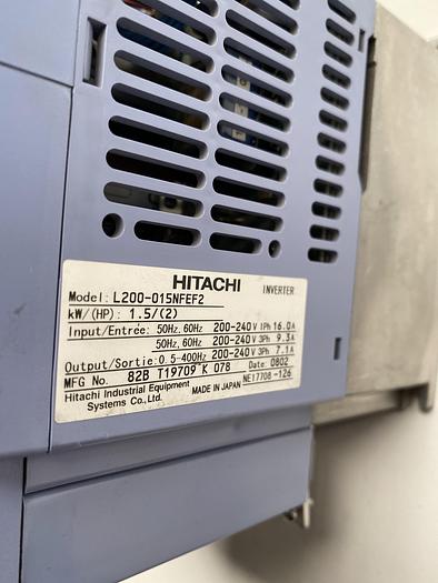 Used Hitachi L200-015NFEF2