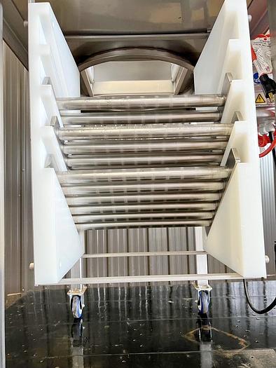 Used USED ERIEZ GRAVITY MAGNET TRAP WITH SLIDING MAGNETIC GRATES