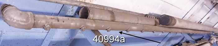 Used AES Shower, 124" Working Face, SS #40994