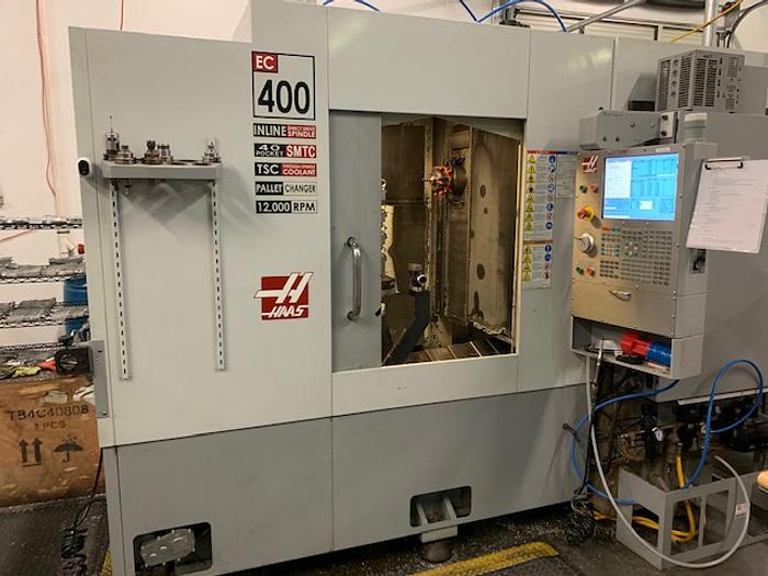 2008 HAAS EC 400 HORIZONTAL MACHINING CENTER