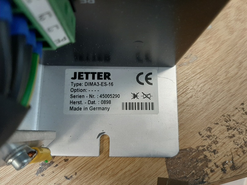 Used Jetter DIMA 3-16 Servo Drive
