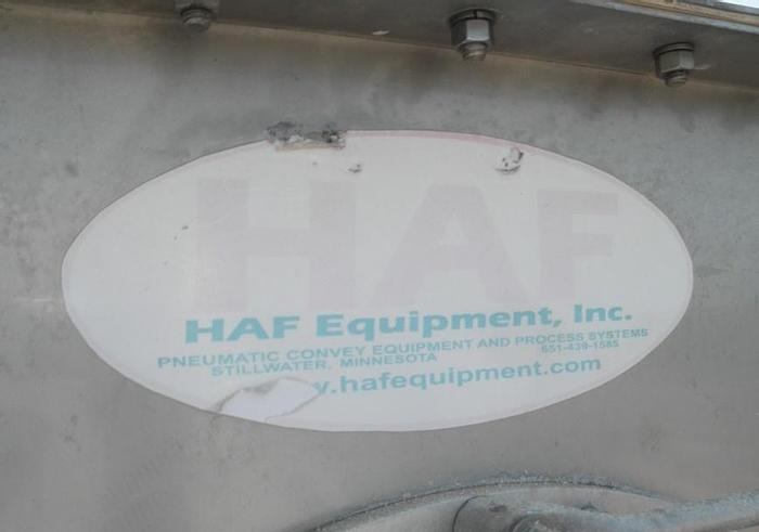 Used Hopper, 125 CF, S/st, 70" X 70" X 64", Valve, #S741230