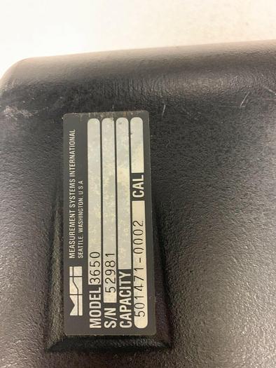 Used Measurement Systems International Digital Weight Indicator MSI-3650