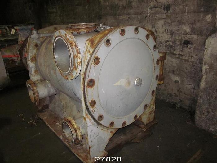 Used Beloit M-24 HD Beloit M-24 Hd Pressure Screen, 1.6 Mm Profiled Hole Basket, 4-Foil Rotor, 10" Inlet/Outlet, 6" Heavy Rejects, 8" Light Rejects #27828