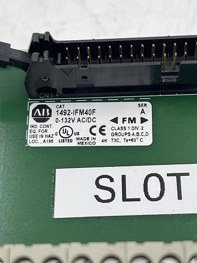 Used Allen-Bradley 1492-IFM40F Ser A