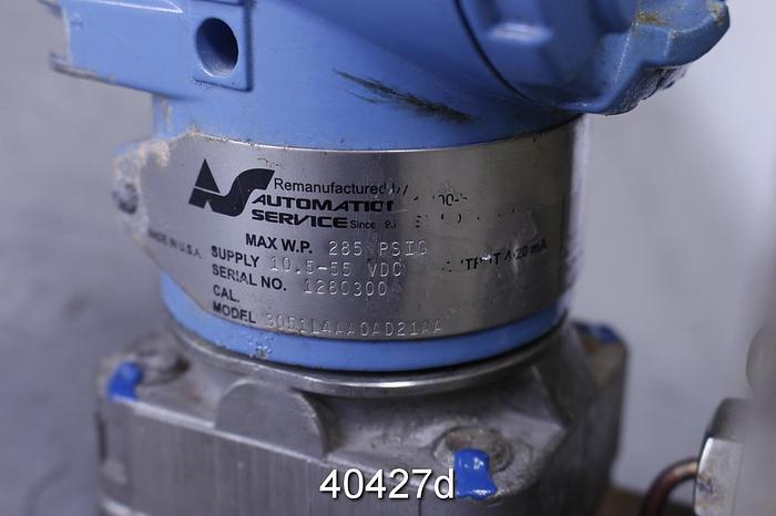 Used Rosemount Liquid Level Transmitter #40427