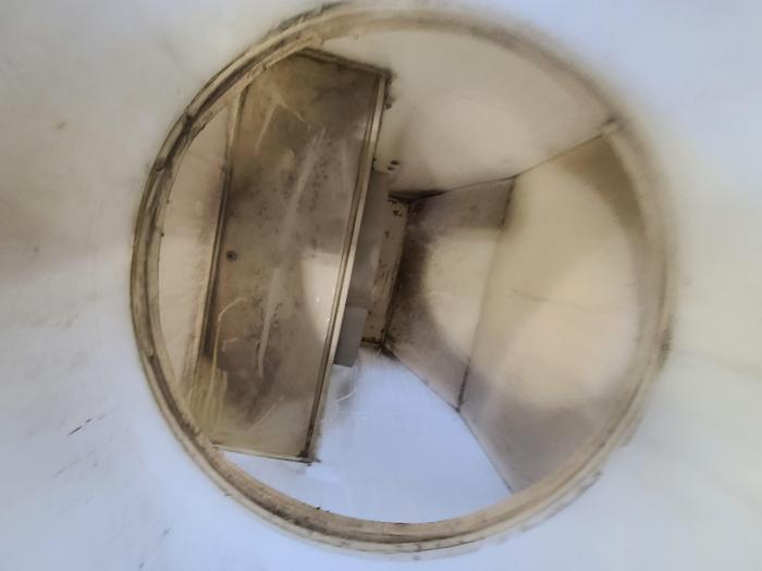 Used PVC Plastic Tank Double Wall with side and bottom support 70" x 28" x 29" Hot Liquid