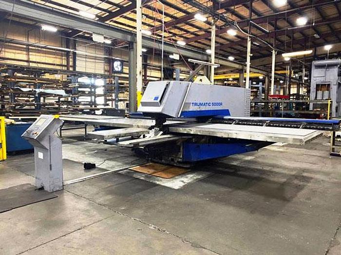 Used 3111, Trumpf, TC5000R 25 Ton, CNC 5' x 10' Table, 2005