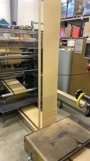 Used HOLWEG RS 21 BAG MACHINE WITH 6 COLOR FLEXO PRINT UNIT